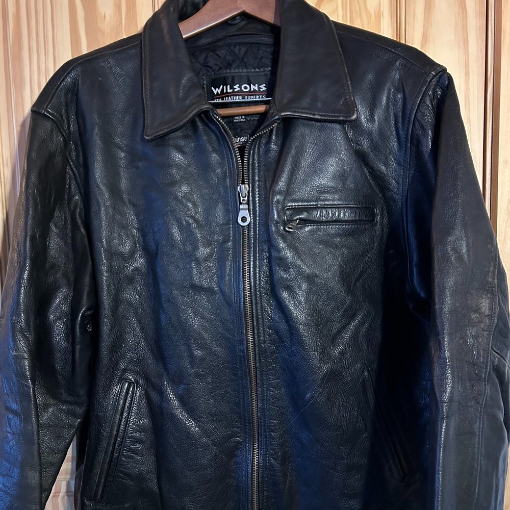 Leather Jacket With Thinsulate Lining